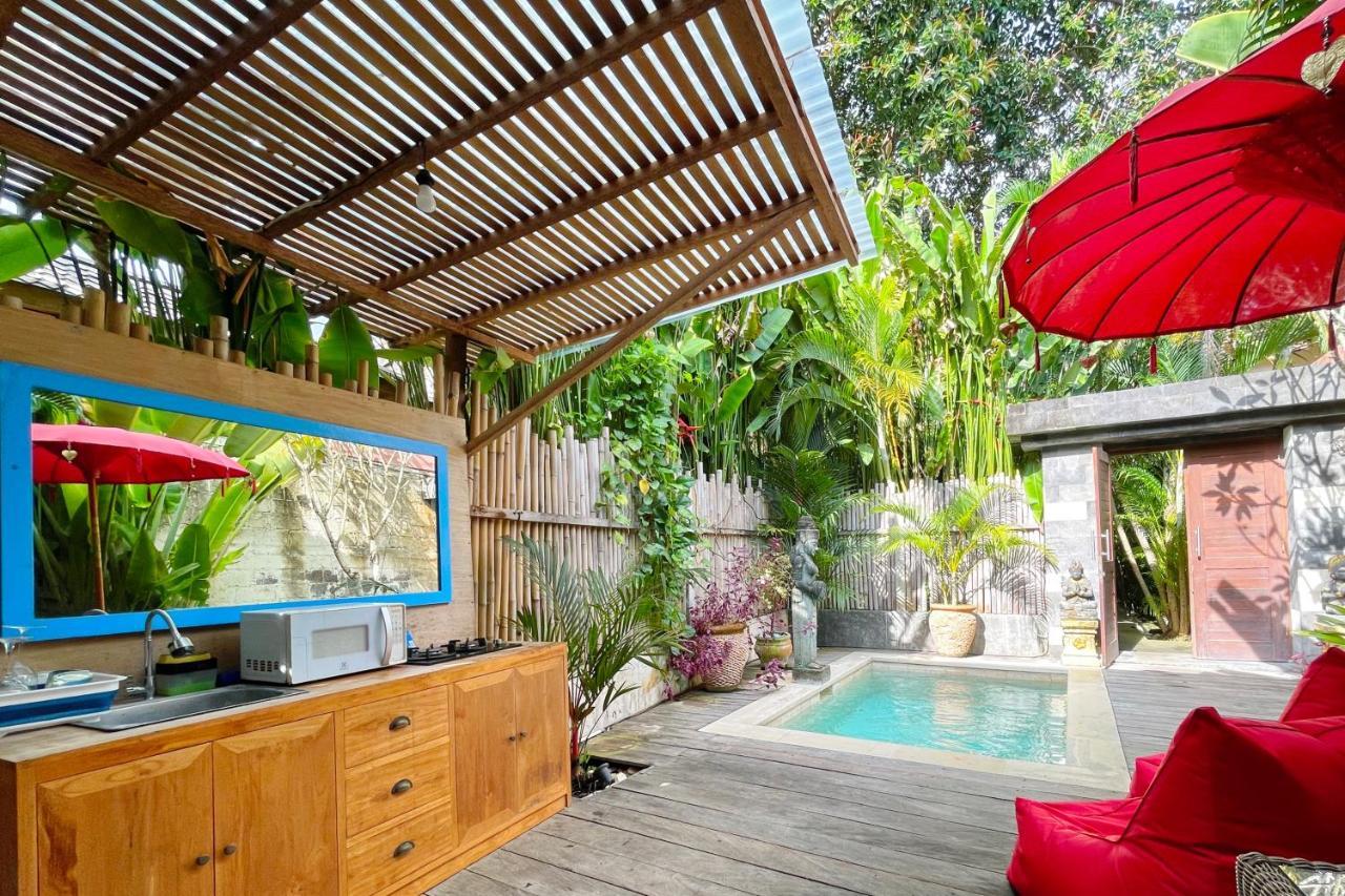 The Secret Jungle Villas Seminyak Exteriör bild