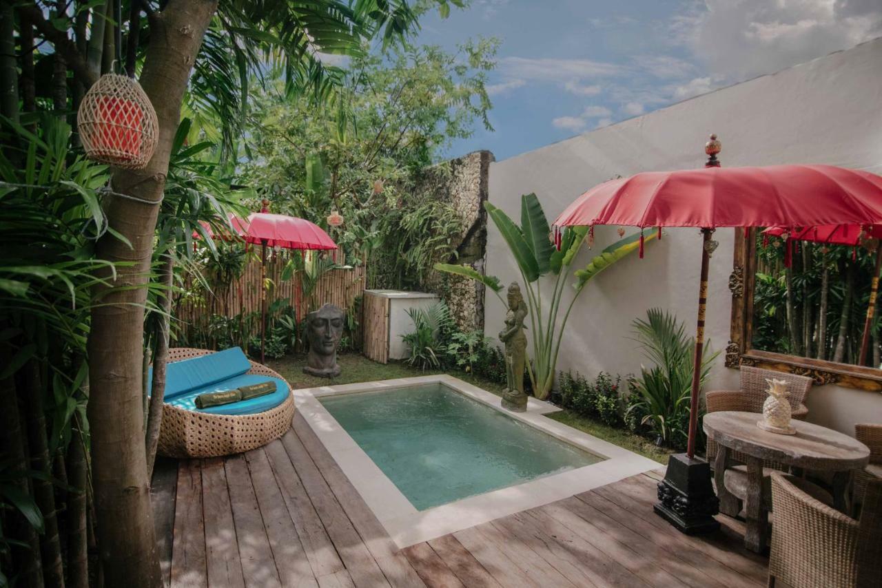 The Secret Jungle Villas Seminyak Exteriör bild